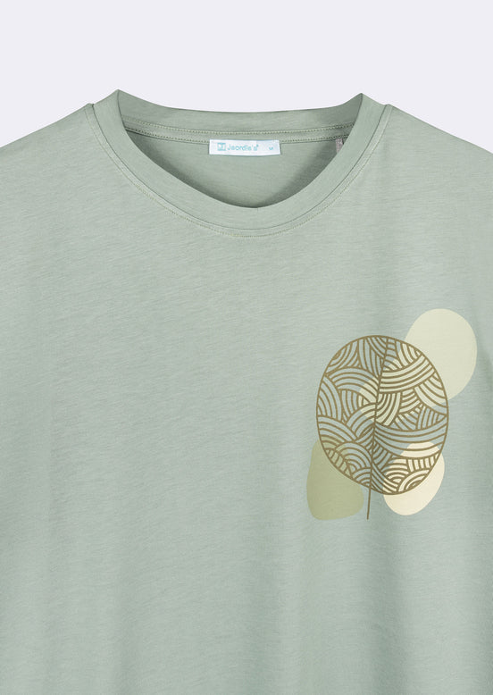 Khaki Crew Neck T-shirt