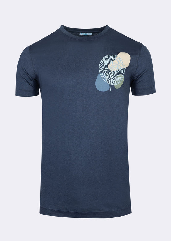 Navy Crew Neck T-shirt