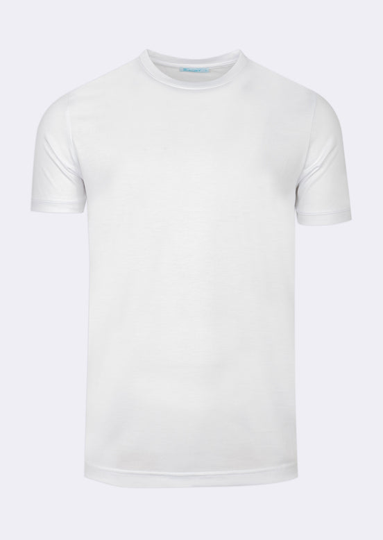 White Crew Neck T-shirt