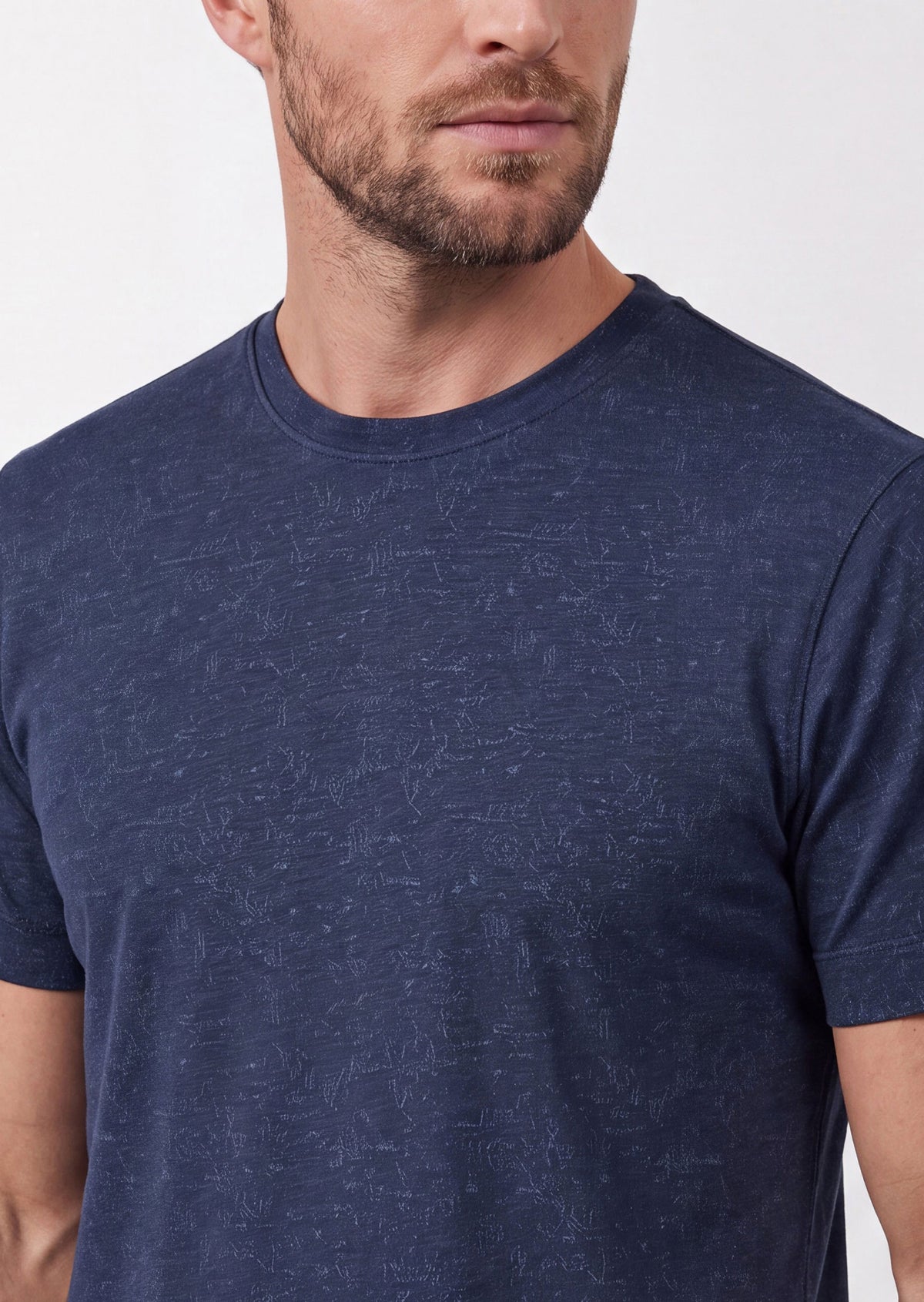 Navy Crew Neck T-shirt