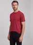 Burgundy Crew Neck T-shirt