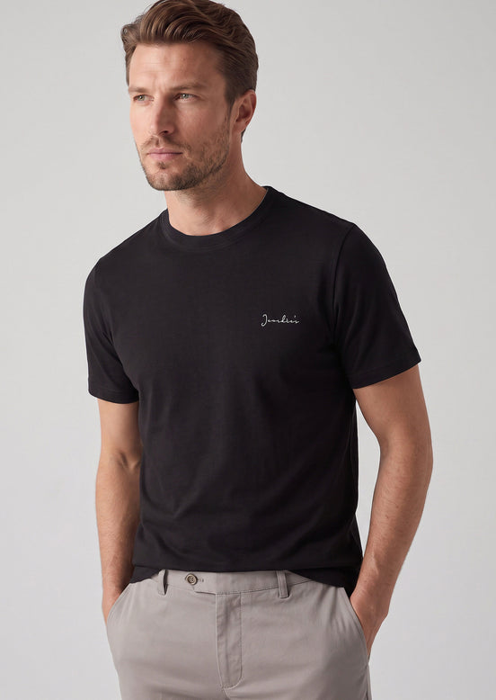 Black Crew Neck T-shirt