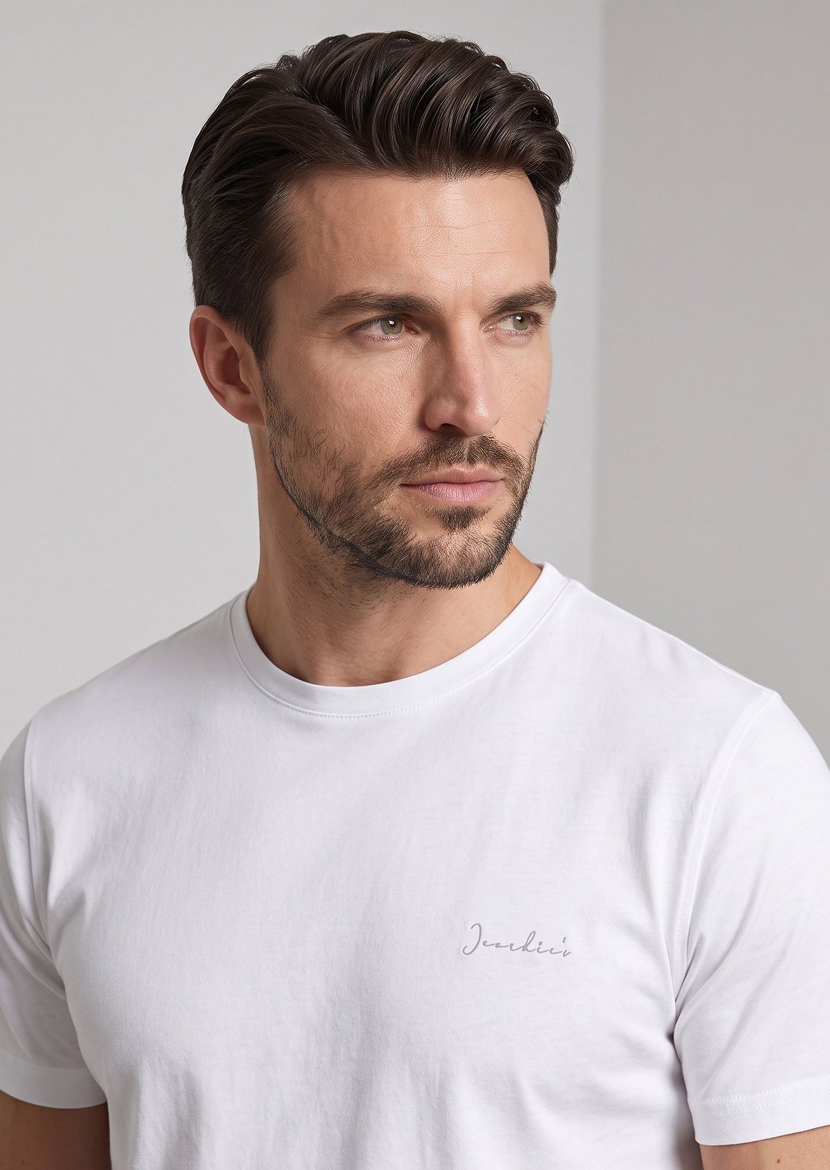White Crew Neck T-shirt