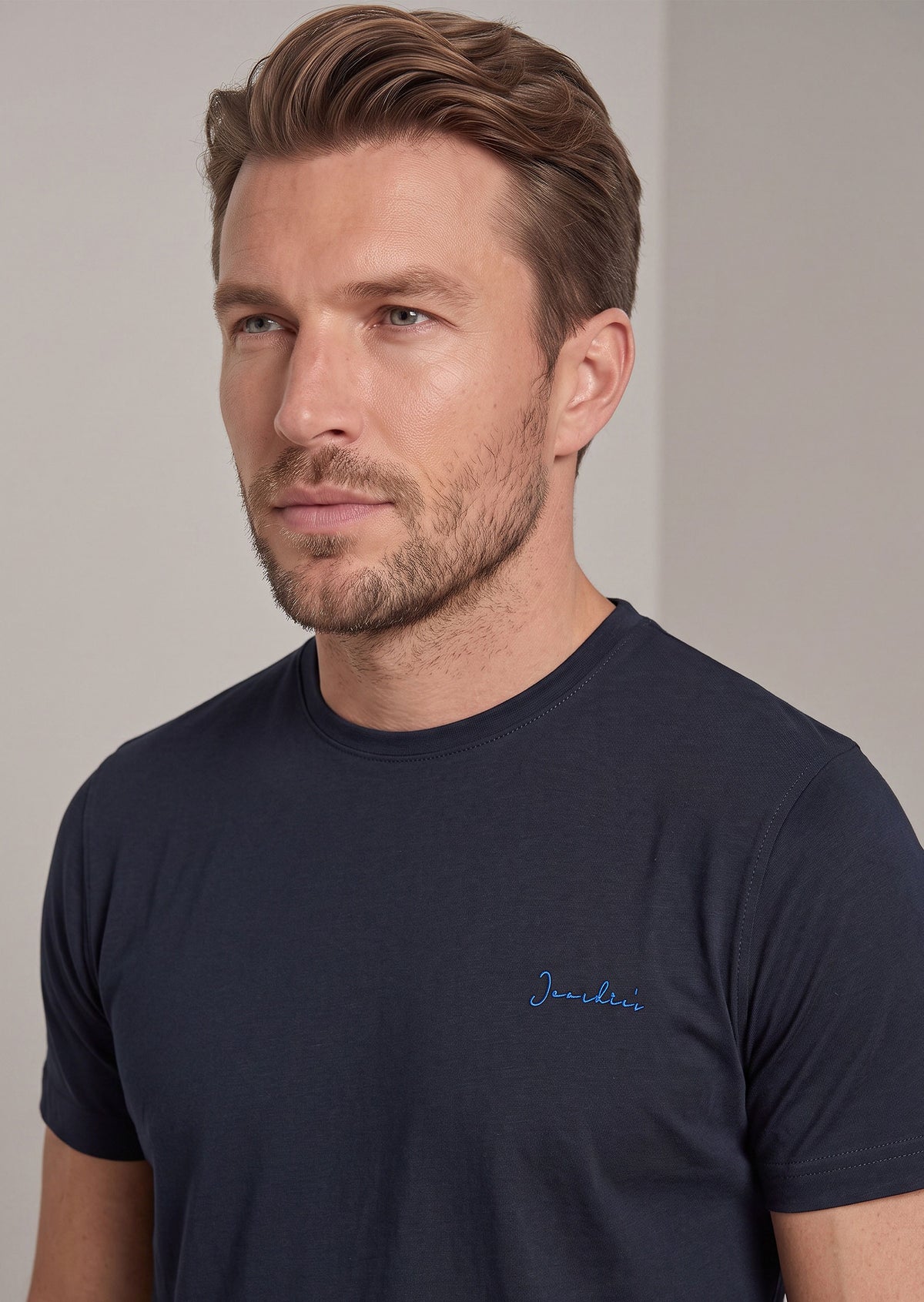 Navy Crew Neck T-shirt