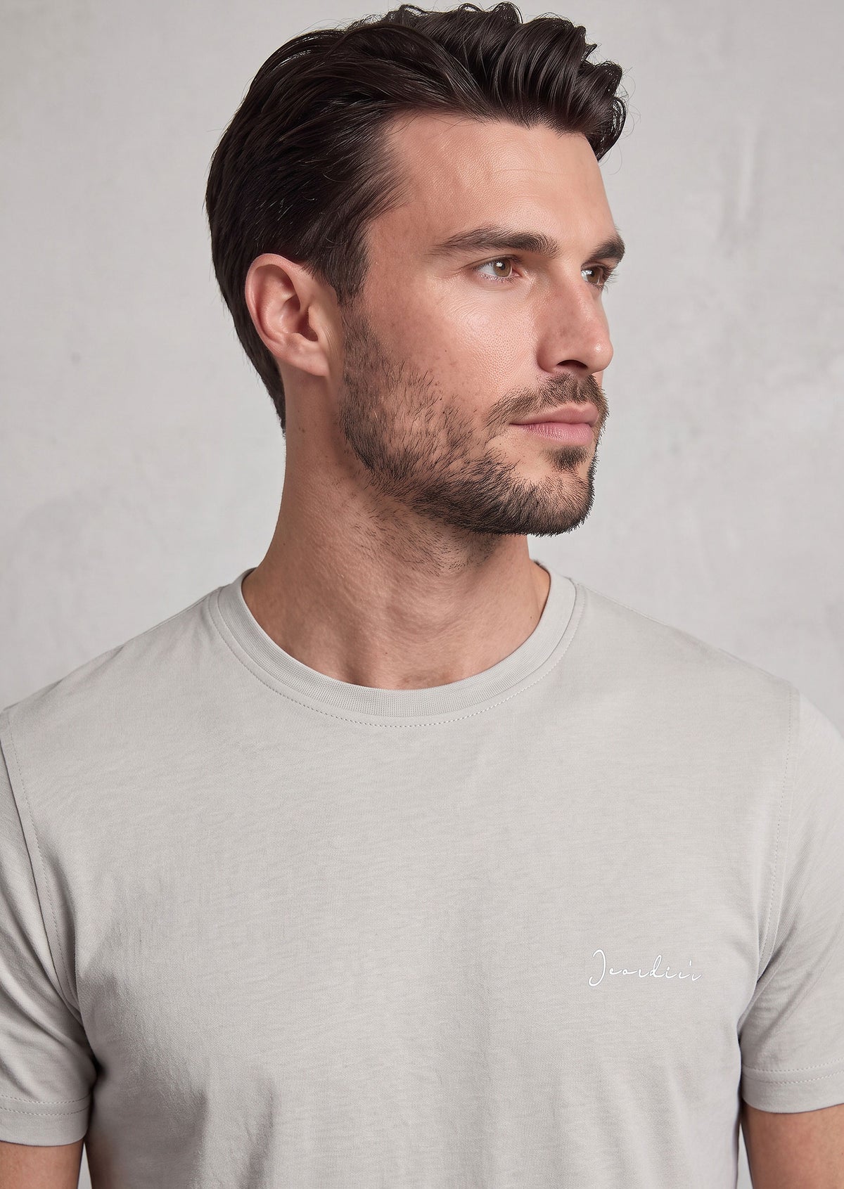 Grey Crew Neck T-shirt