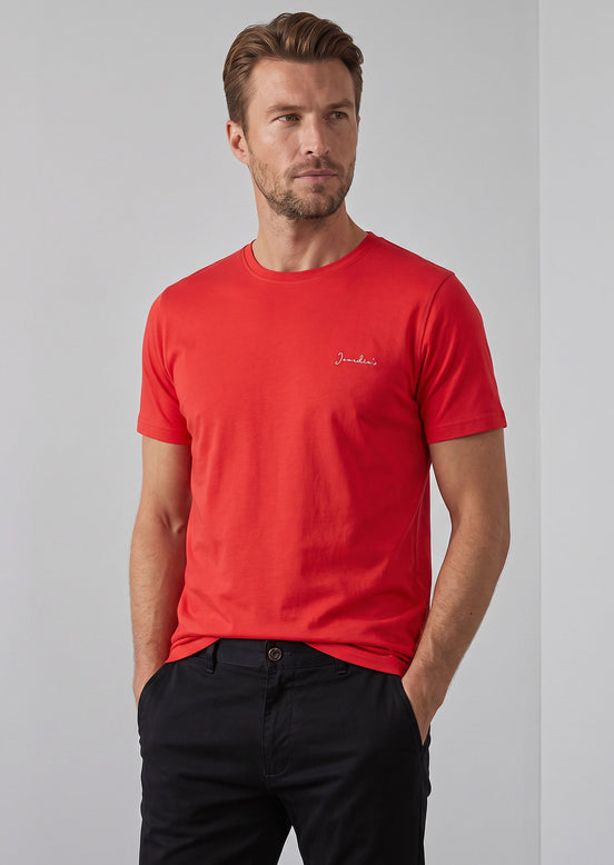 Red Crew Neck T-shirt