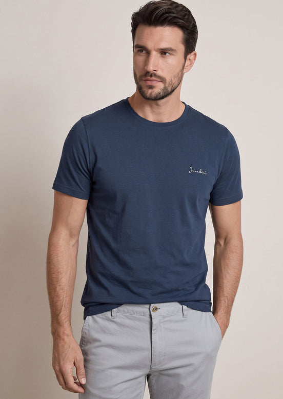 Marine Crew Neck T-shirt