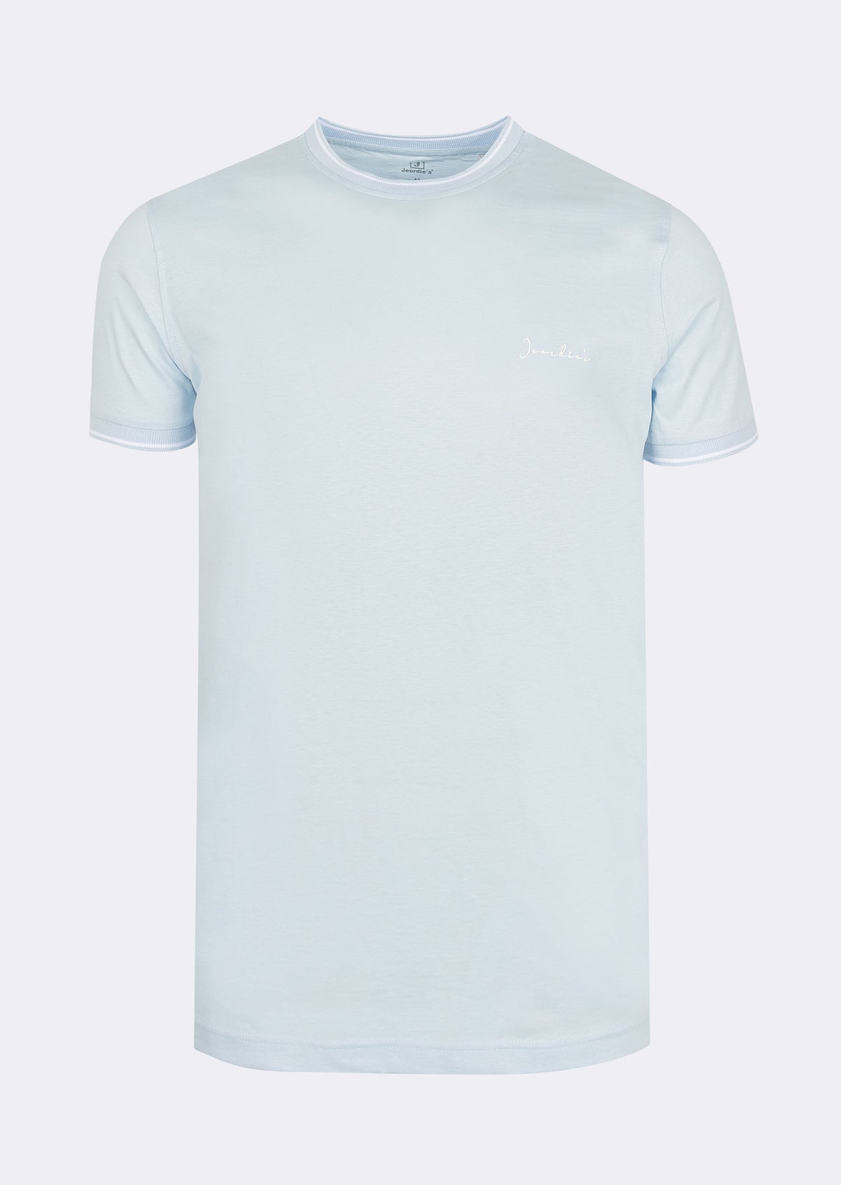 Light Blue Crew Neck T-shirt