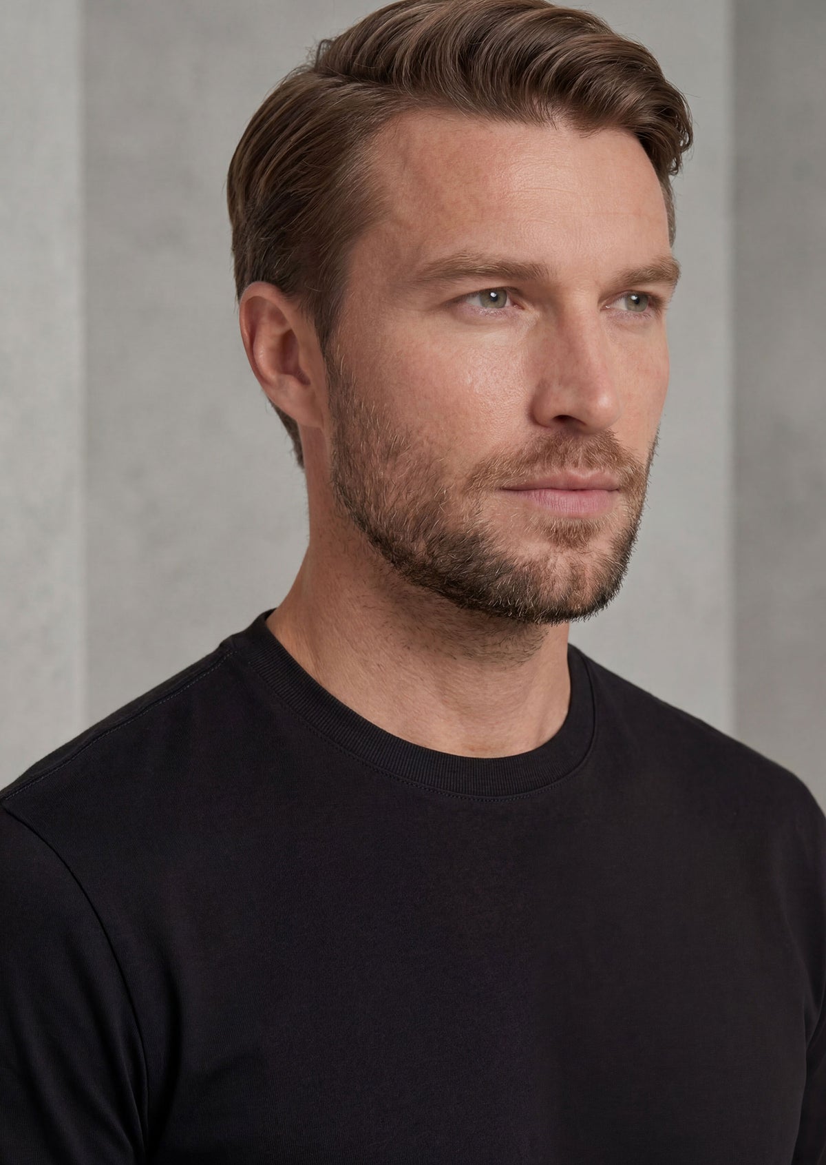 Black Crew Neck T-shirt