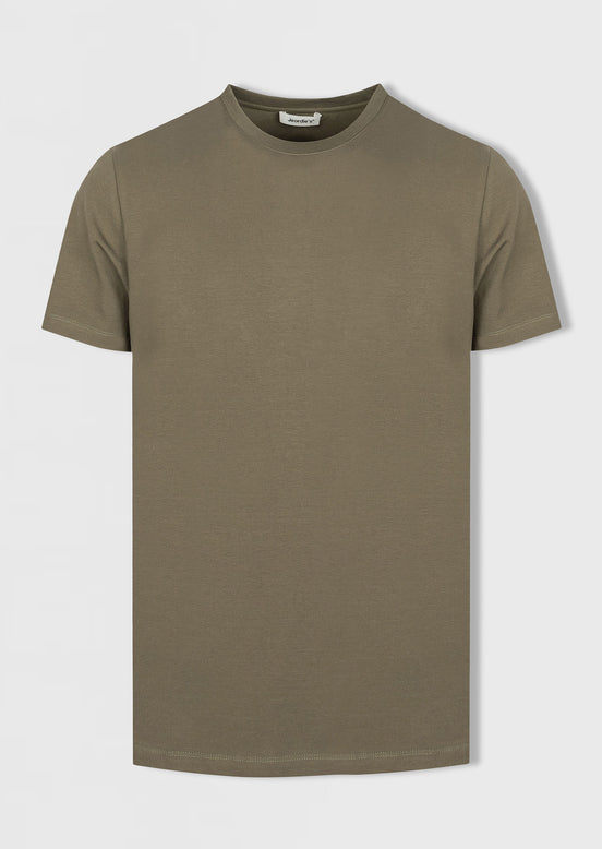 Green Crew Neck T-shirt