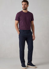Purple Crew Neck T-shirt