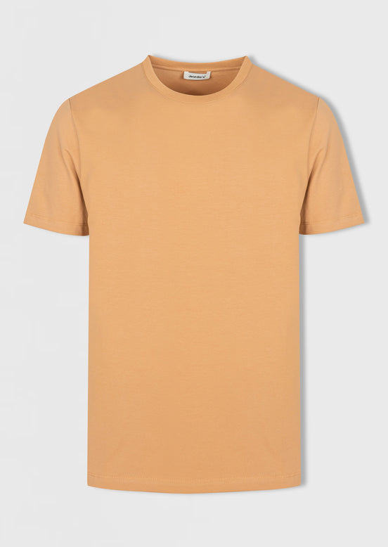 Camel Crew Neck T-shirt