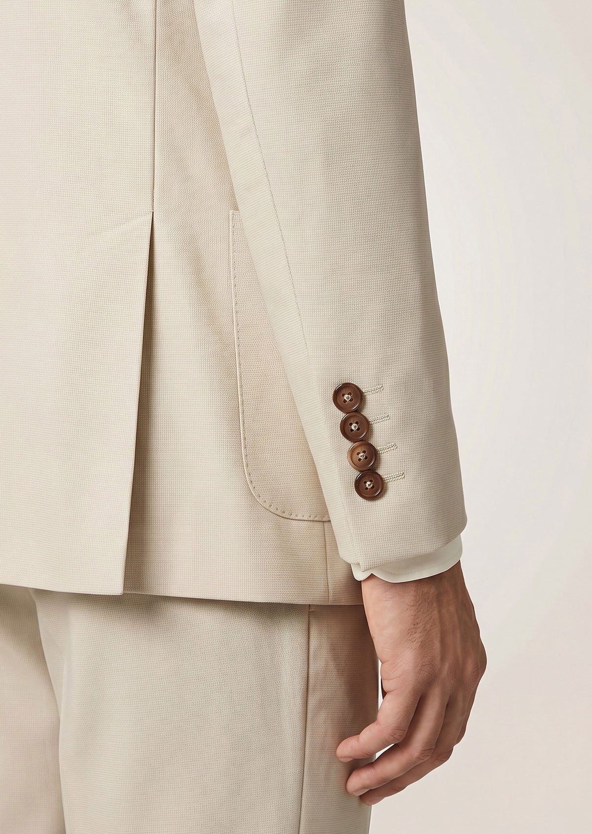 Beige Suit