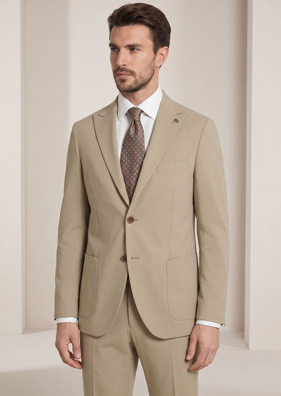 Taupe Suit