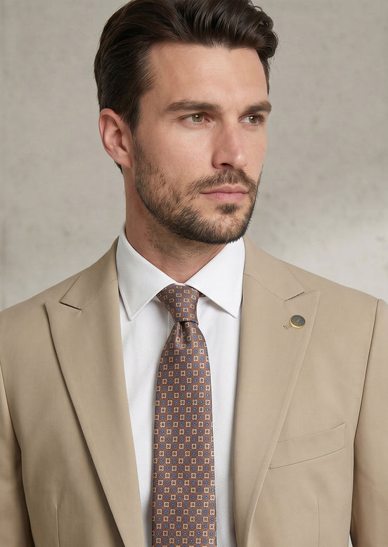 Taupe Suit