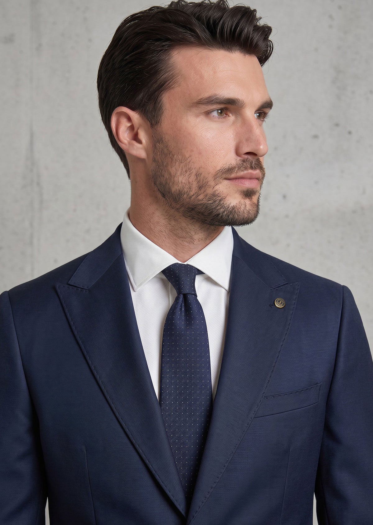 Light Navy Suit