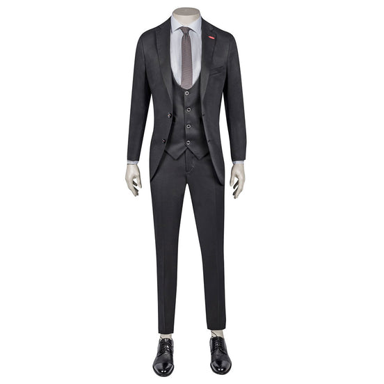 Black Three-Piece Suit