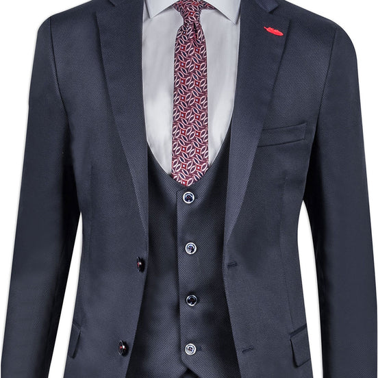 Navy Three-Piece Suit