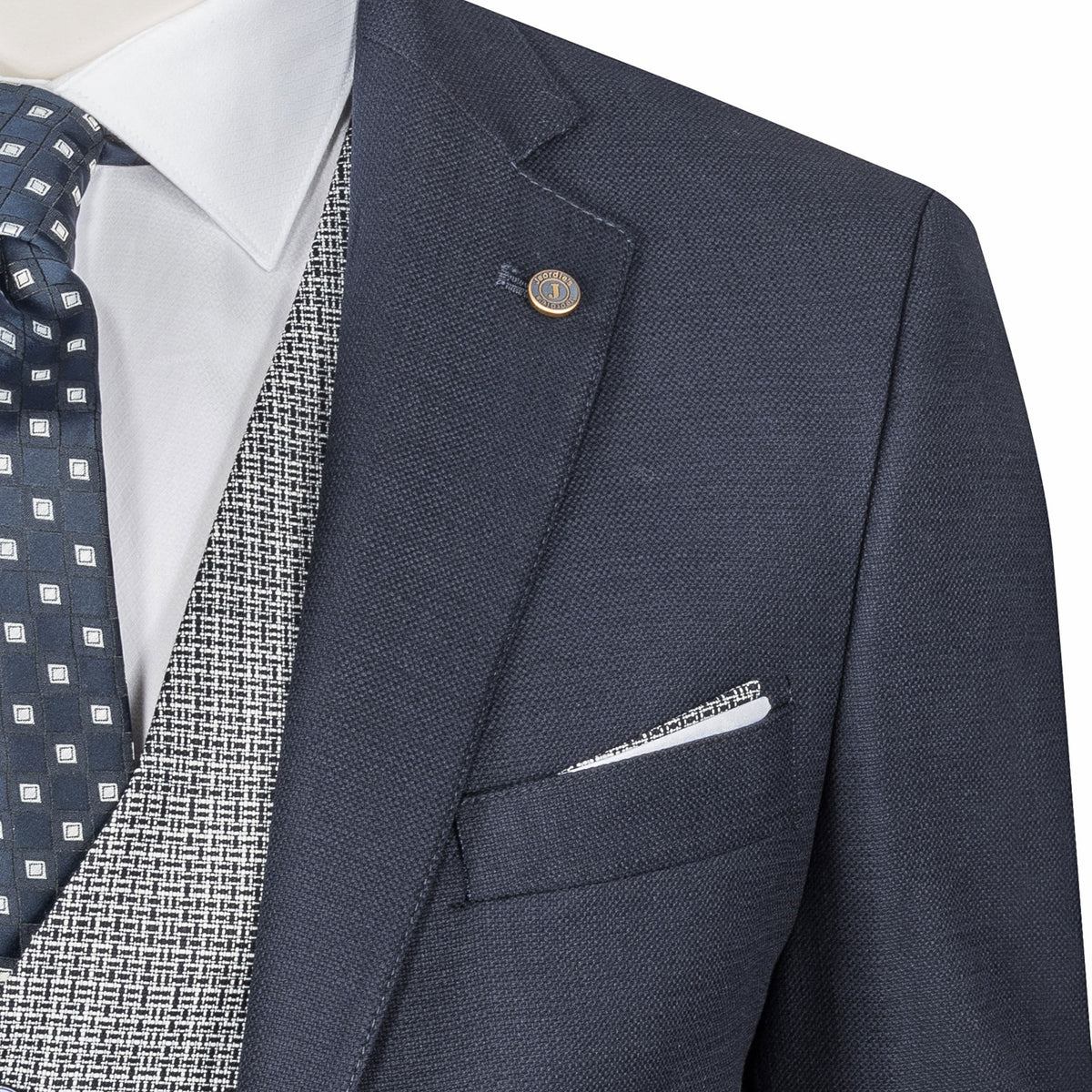 Navy Three-Piece Suit