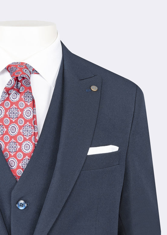 Royal Blue Three-Piece Suit
