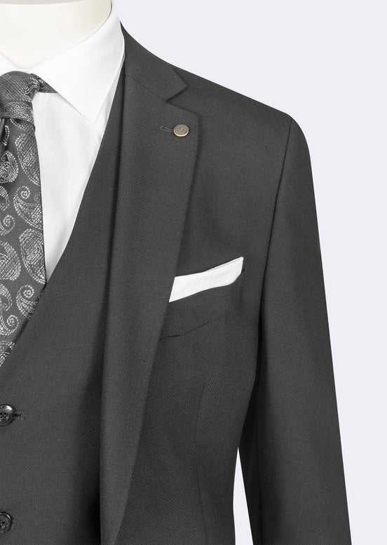 Black Three-Piece Suit