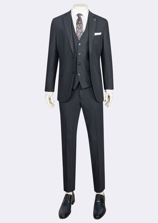 Navy Three-Piece Suit