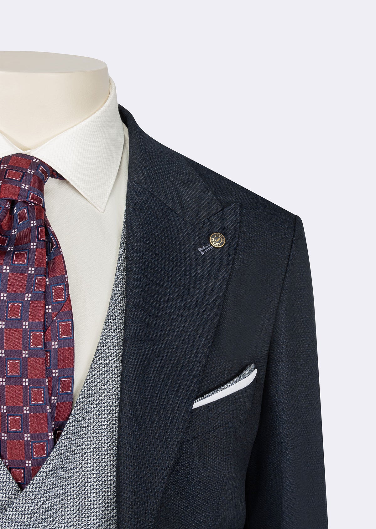 Navy Three-Piece Suit