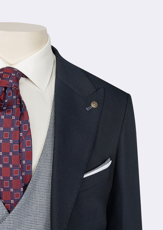 Navy Three-Piece Suit