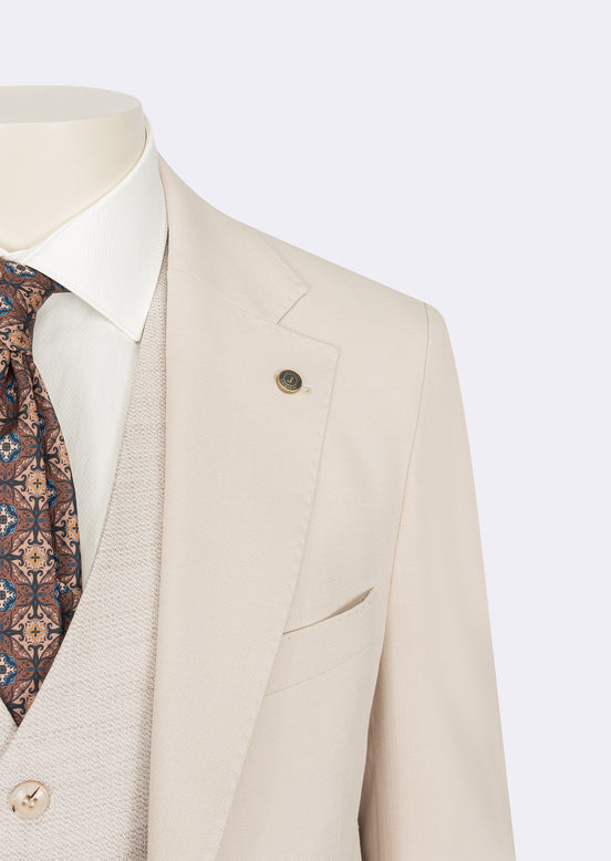 Stone Three-Piece Suit