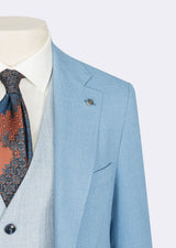 Blue Three-Piece Suit