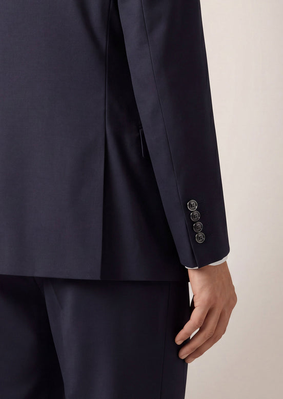 Dark Navy Three-Piece Suit