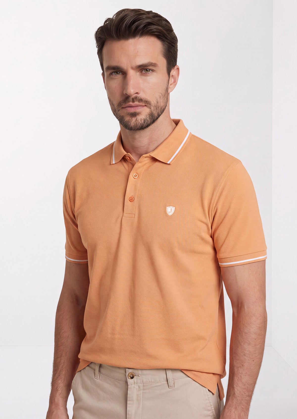 Salmon Polo T-Shirt