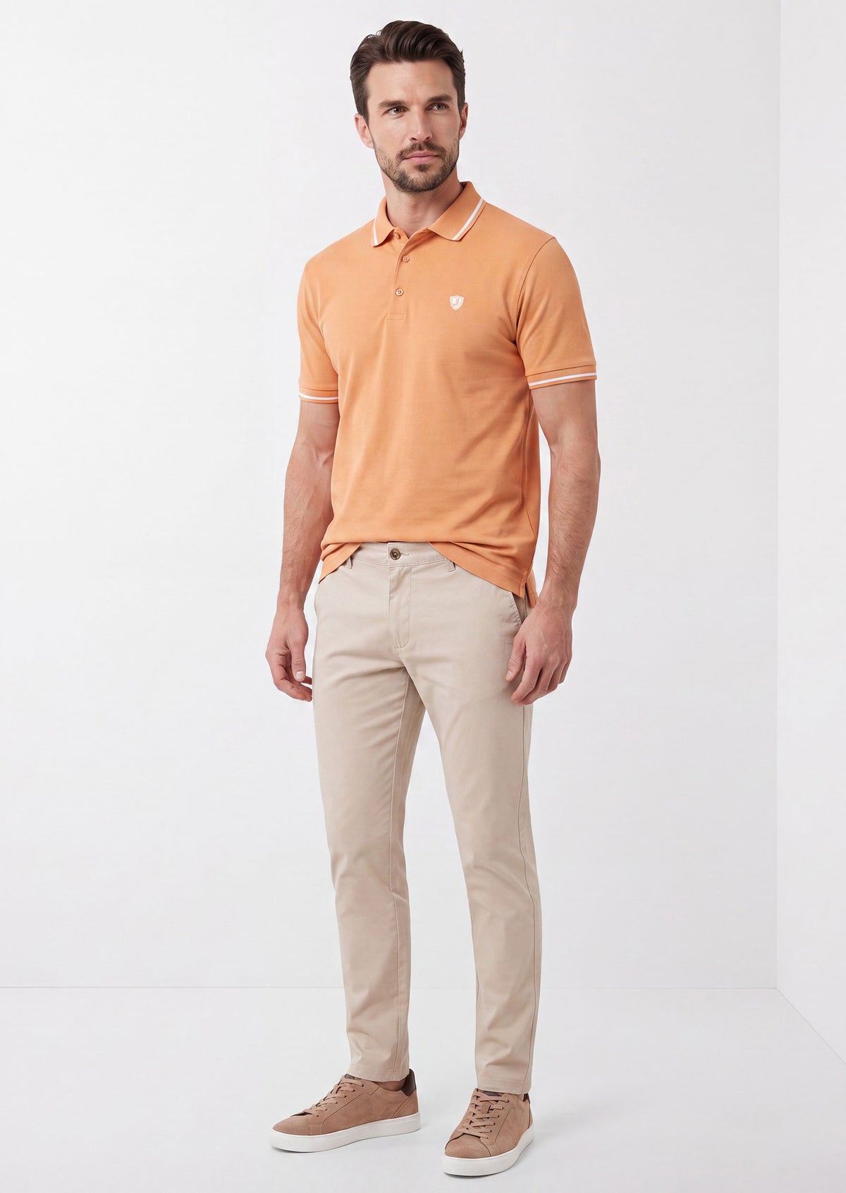 Salmon Polo T-Shirt