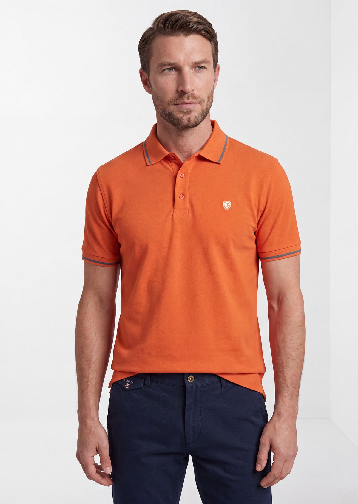 Orange Polo T-Shirt