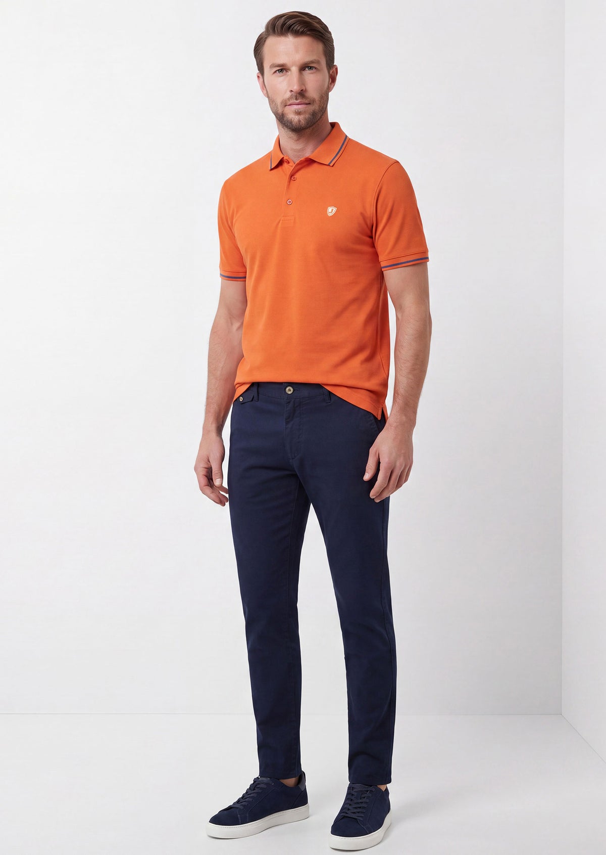 Orange Polo T-Shirt
