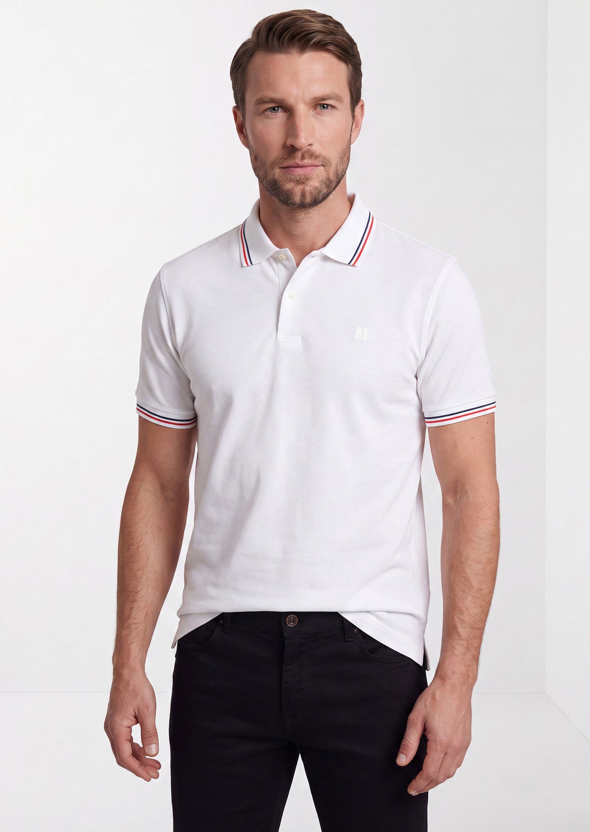 White Polo T-Shirt
