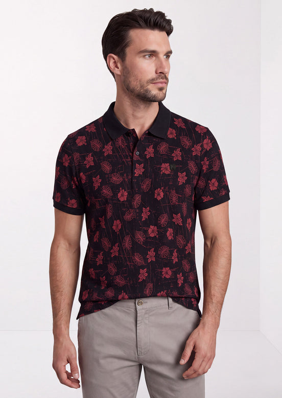 Black Polo T-Shirt
