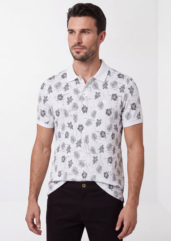 White Polo T-Shirt