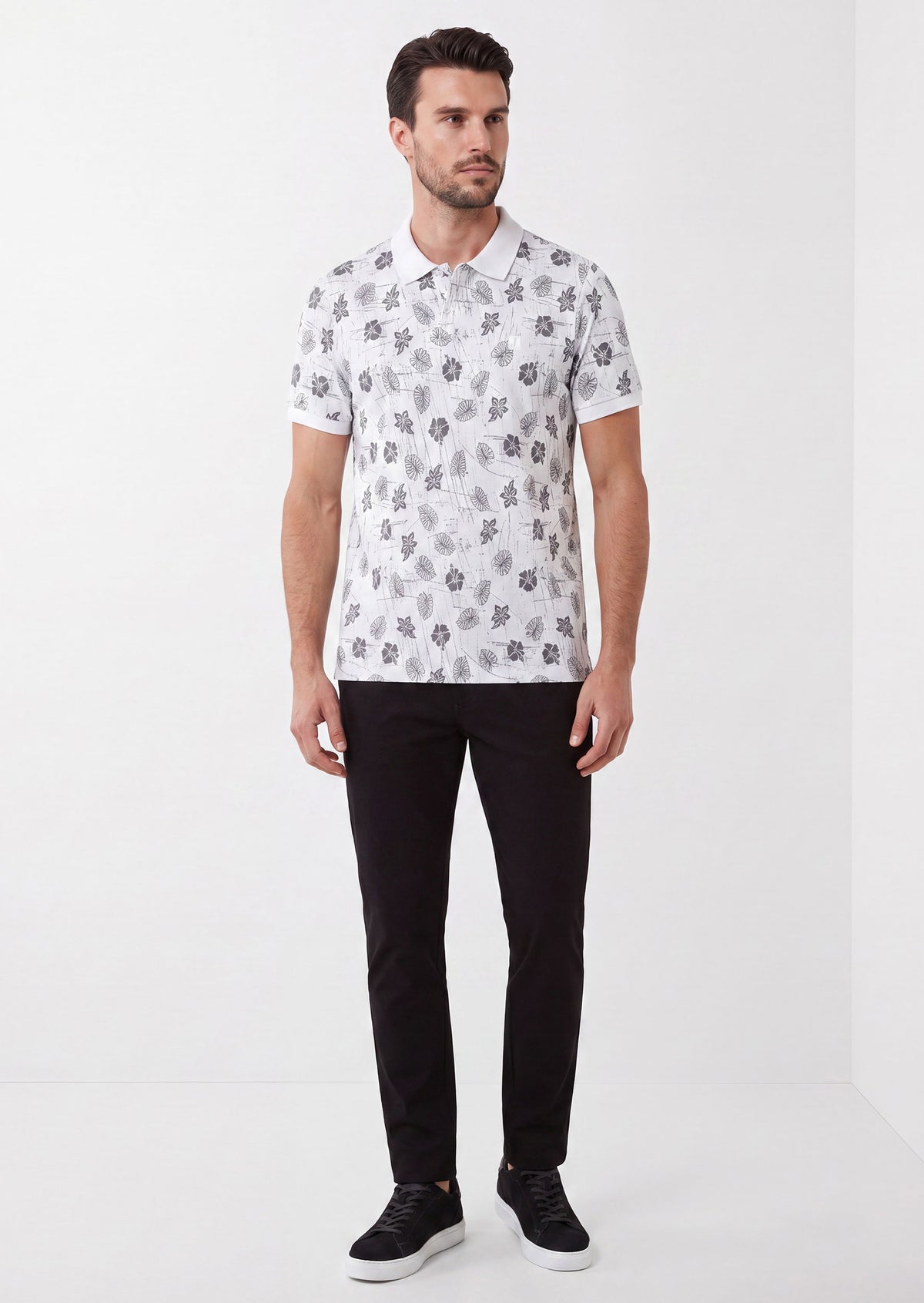 White Polo T-Shirt