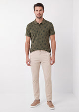 Khaki Polo T-Shirt