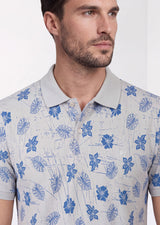 Ice Grey Polo T-Shirt