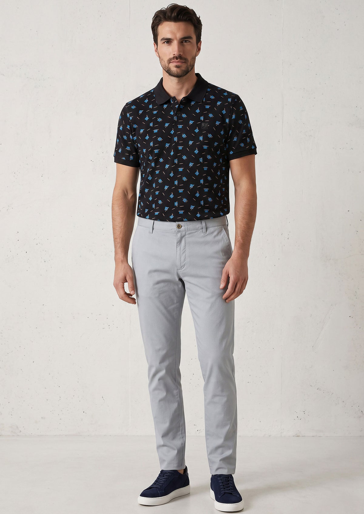 Black Polo T-Shirt
