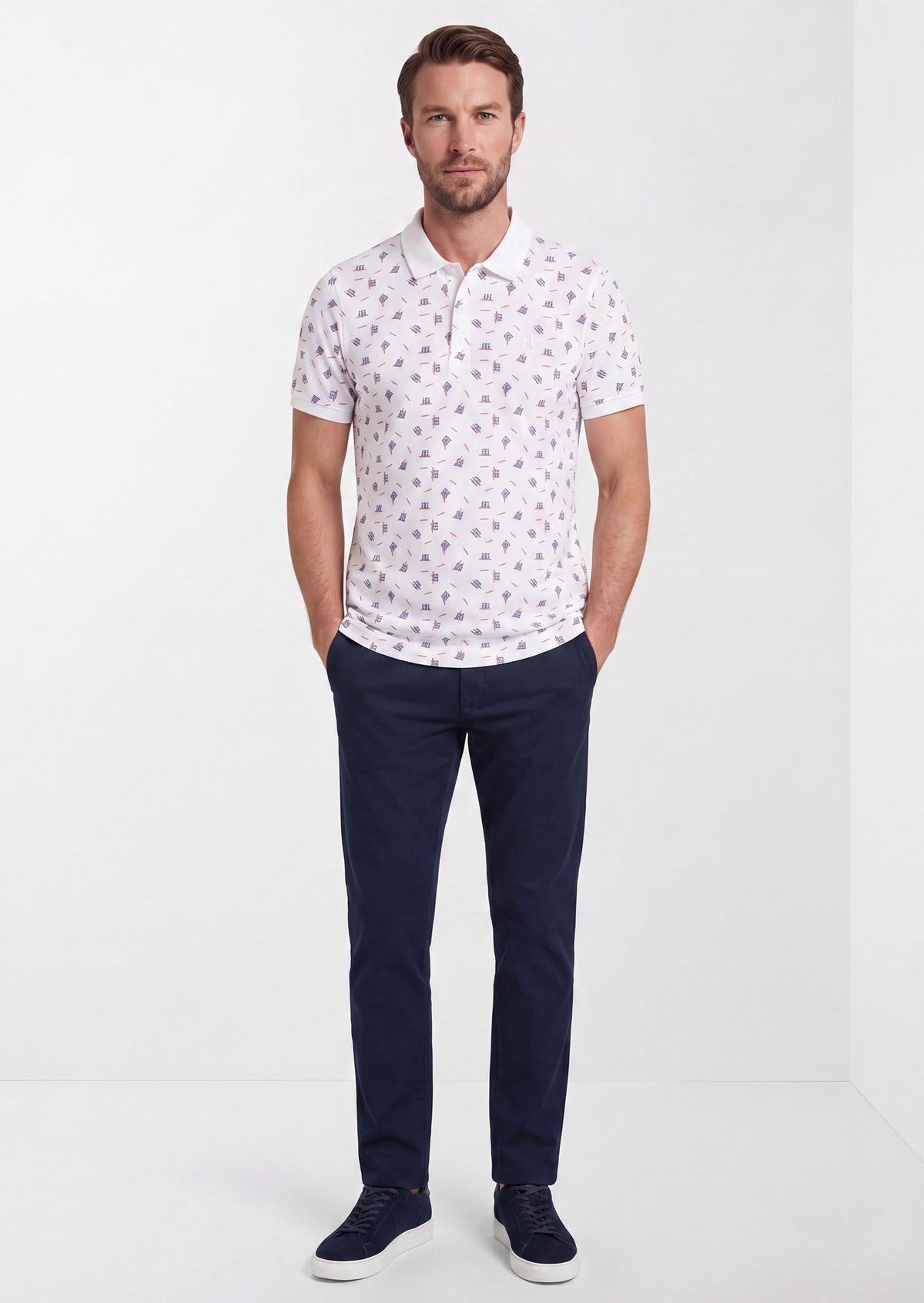 White Polo T-Shirt