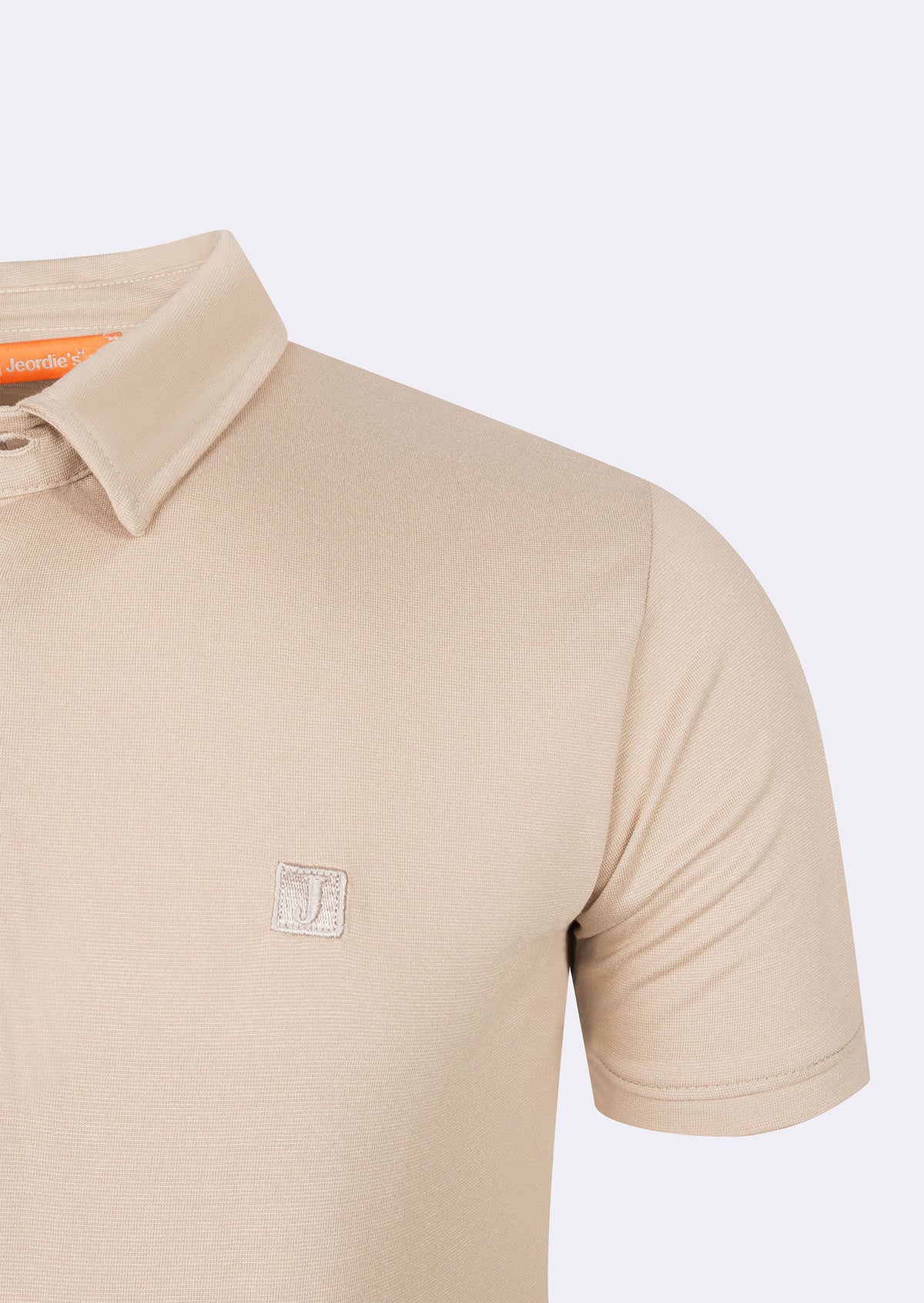 Beige Polo T-Shirt