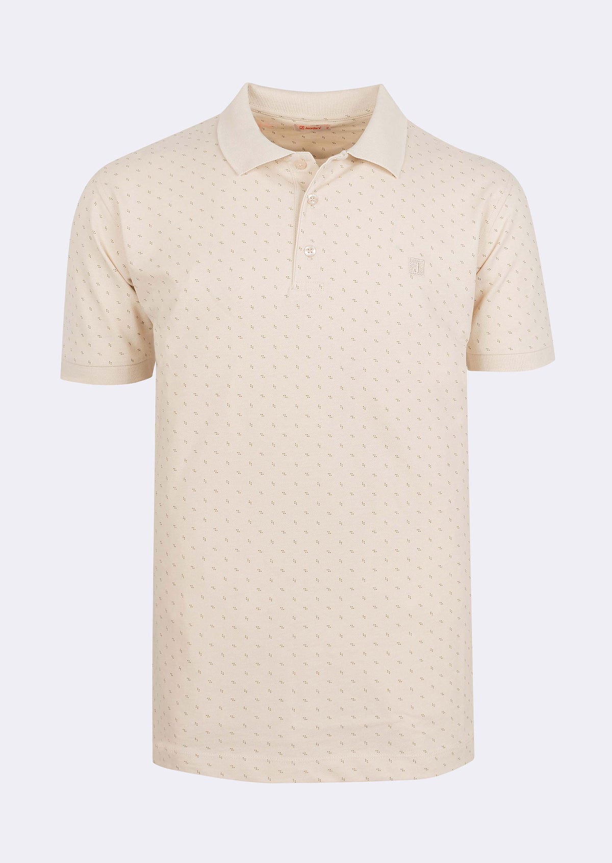 Beige Polo T-Shirt