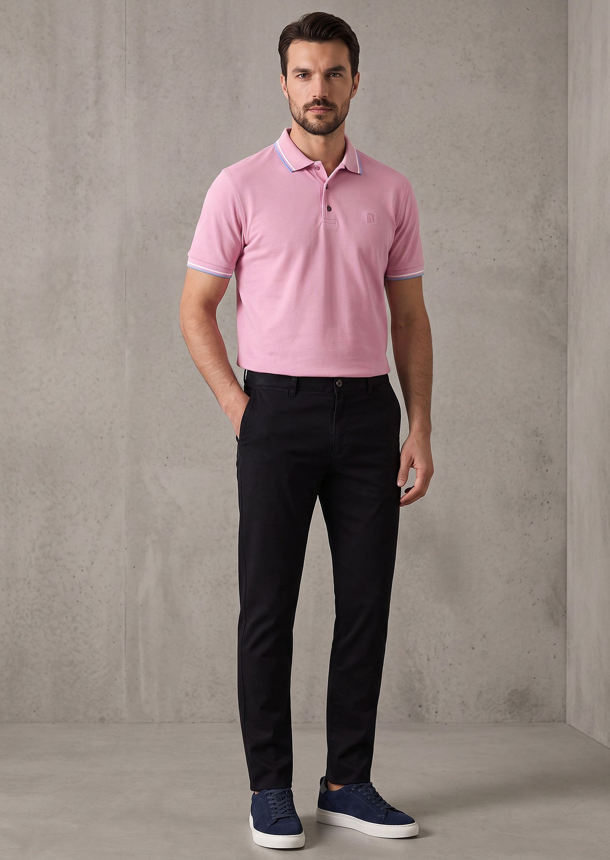Light Pink Polo T-Shirt