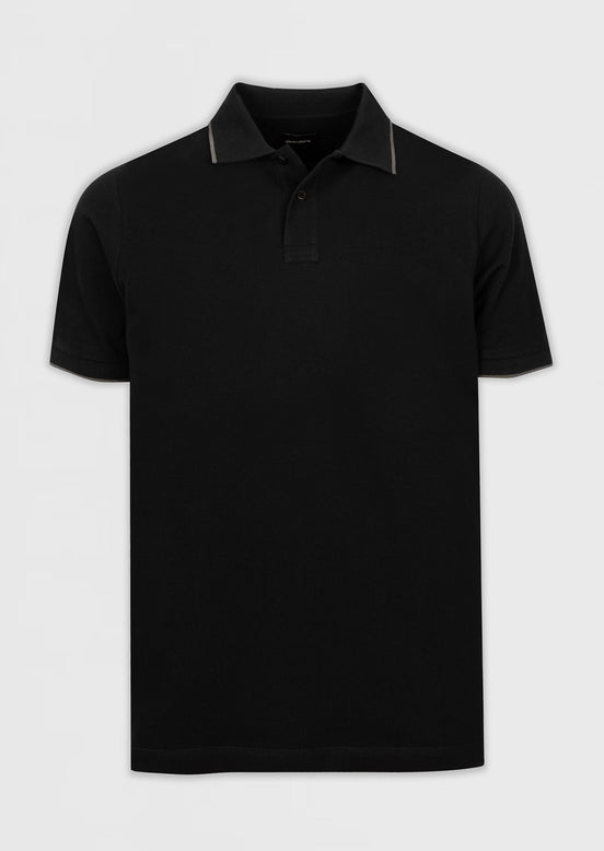 Black Polo T-Shirt