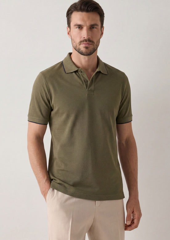 Khaki Polo T-Shirt