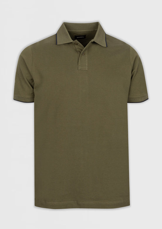 Khaki Polo T-Shirt