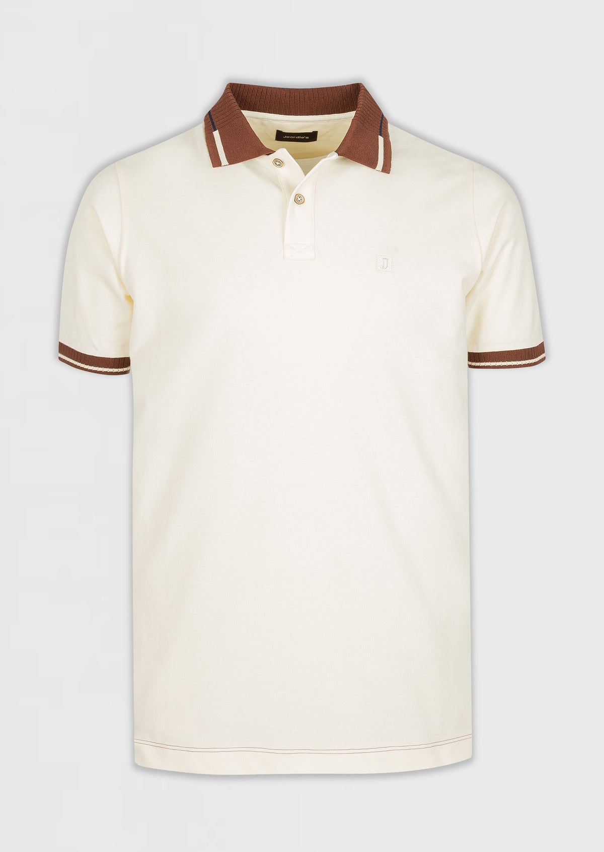 Cream Polo T-Shirt